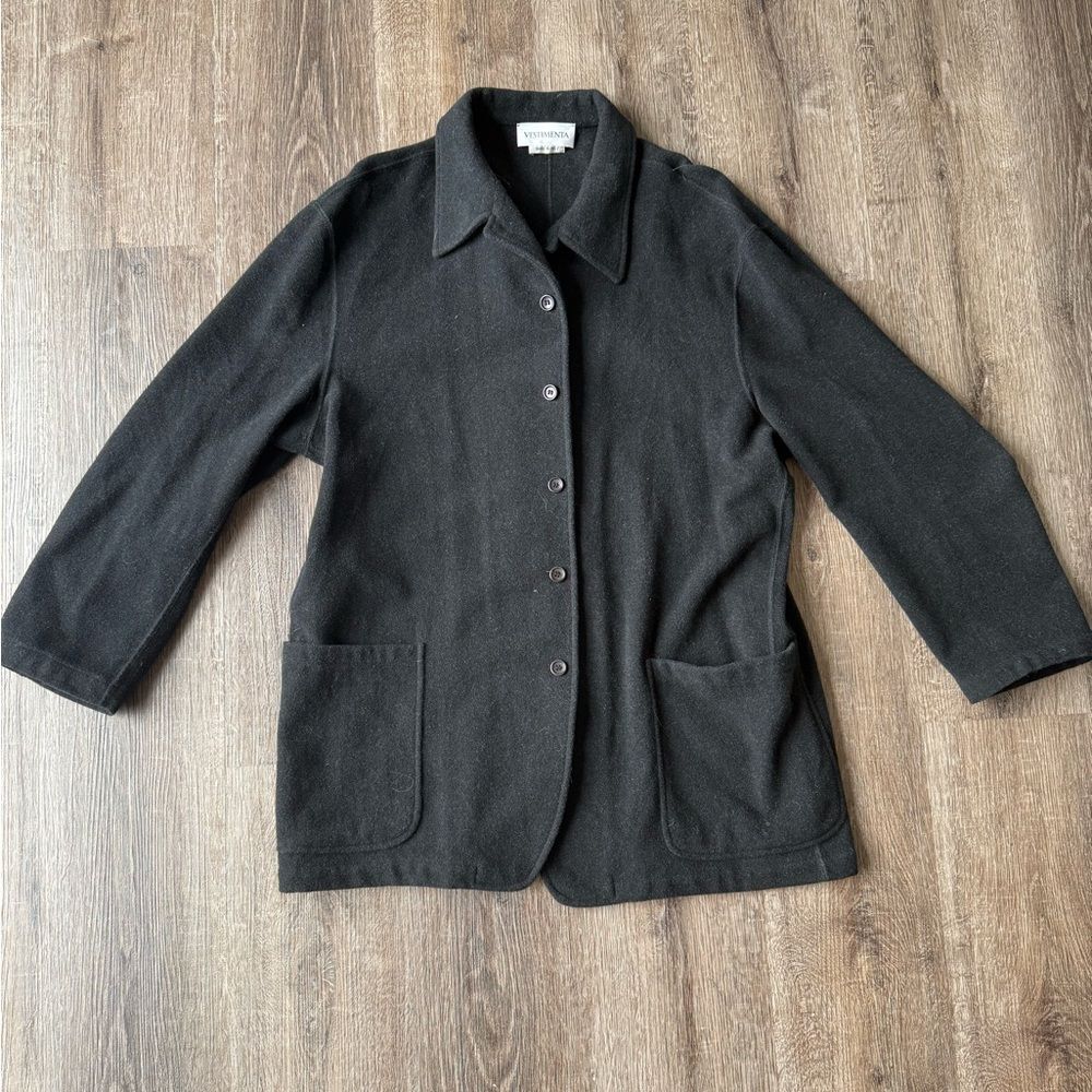 Giorgio Armani Vestimenta Spa 100% Italian Cashmere Lightweight Jacket